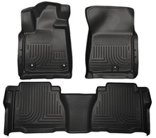 Load image into Gallery viewer, Husky Liners 12-13 Toyota Tundra Weatherbeater Black Front &amp; 2nd Seat Floor Liners
