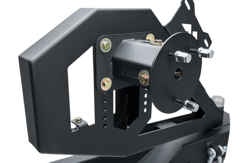 Rugged Ridge Jeep Wrangler (JK/JKU) XOR Rear Bumper w/Swing Out Tire Carrier - Tex. Blk