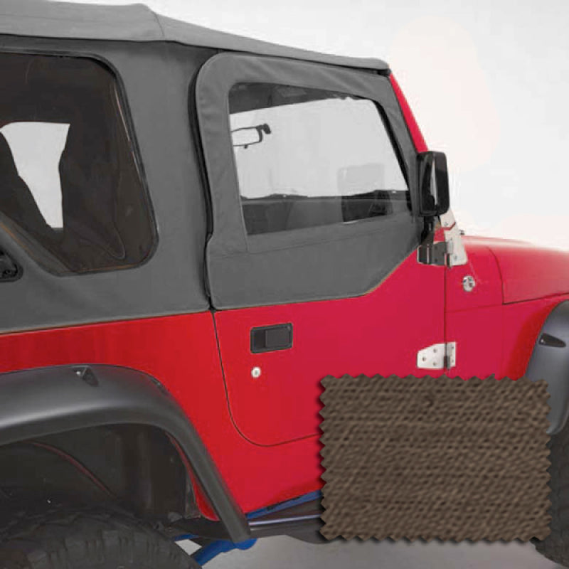 Rugged Ridge Door Skins Khaki Diamond Jeep Wrangler