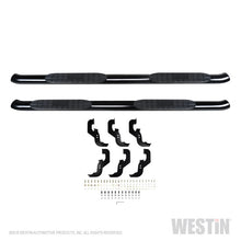Load image into Gallery viewer, Westin Chevrolet Silverado/Sierra 1500 Crew Cab Non LD PRO TRAXX 4 Oval Nerf Step Bars - Black