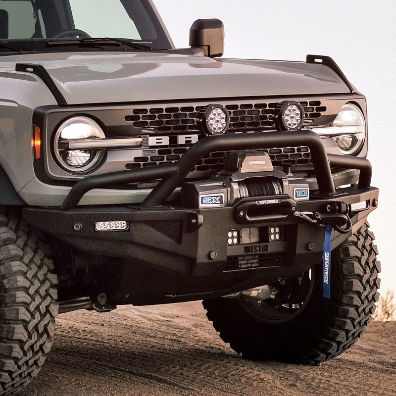 Westin Bronco (Excl. Sport) XTS Round Bull Bar - Tex. Blk