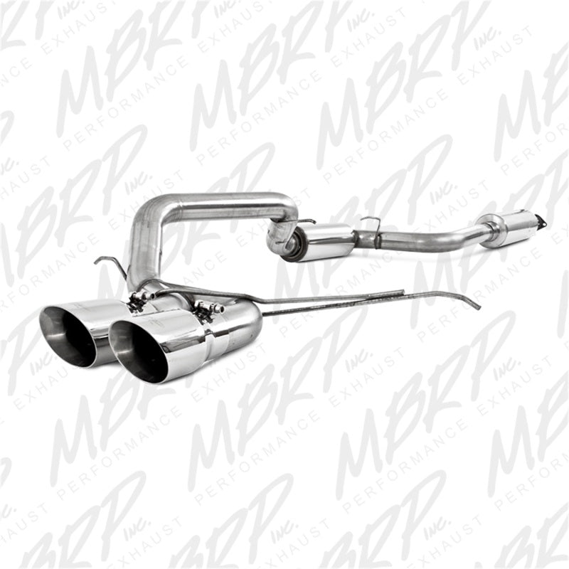 MBRP Ford Focus ST 2.0L EcoBoost Dual Center Outlet T304 3in Cat Back