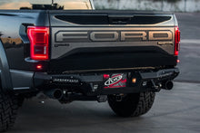 Load image into Gallery viewer, Addictive Desert Designs 17+ Ford F-150 Raptor HoneyBadger Rear Bumper w/ 10in SR LED Mounts
