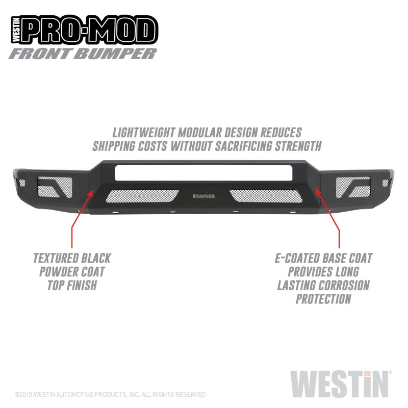 Westin 16+ Toyota Tacoma Pro-Mod Front Bumper