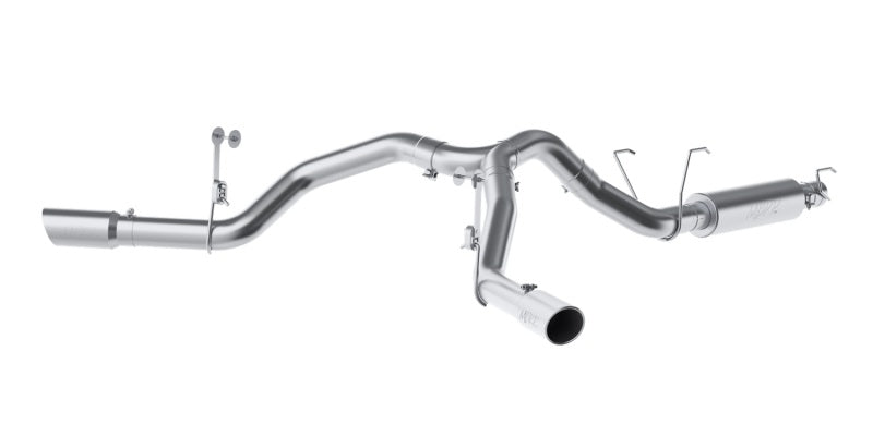 MBRP Ram 2500 6.4L 4in AL Dual Side Split Outlet Cat Back Exhaust