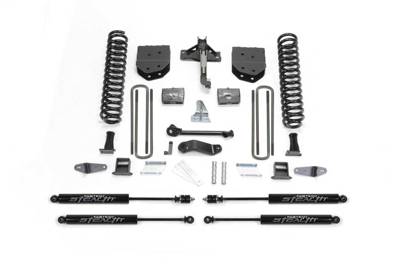 Fabtech 08-10 Ford F450/550 4WD 6in Basic Sys w/Stealth