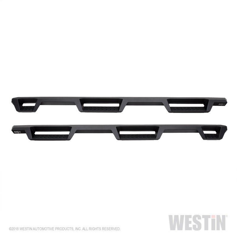 Westin 19+ RAM 1500 QC 6.5ft bed (Excludes Classic) HDX Drop W2W Nerf Step Bars - Textured Black