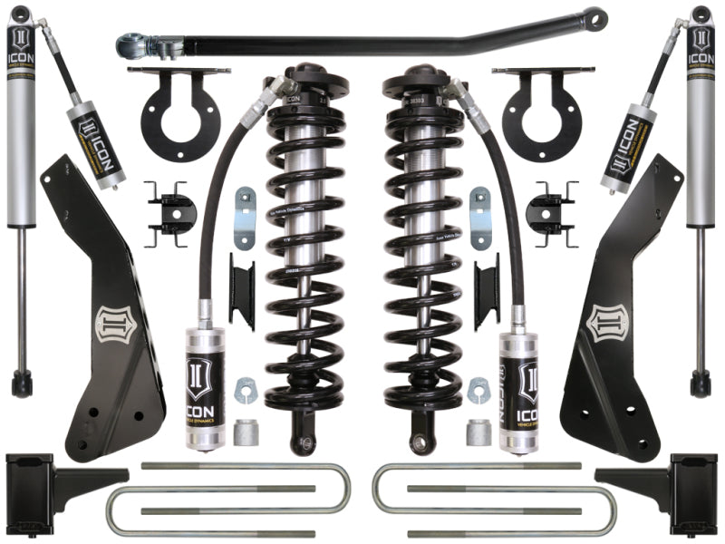 ICON 11-16 Ford F-250/F-350 4-5.5in Stage 1 Coilover Conversion System