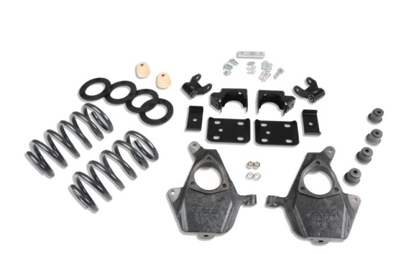 Belltech LOWERING KIT Chev/GM Silverado/Sierra Std Cab 2WD 3in or 4in Frnt/7in Rear w/o Shocks