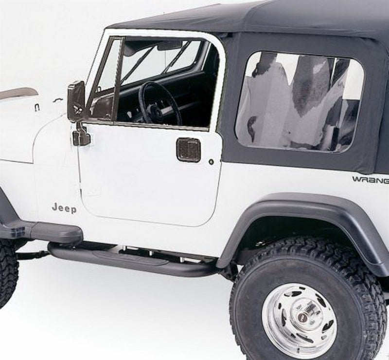 Rampage Jeep Wrangler CJ7/YJ Complete Top - Black Diamond