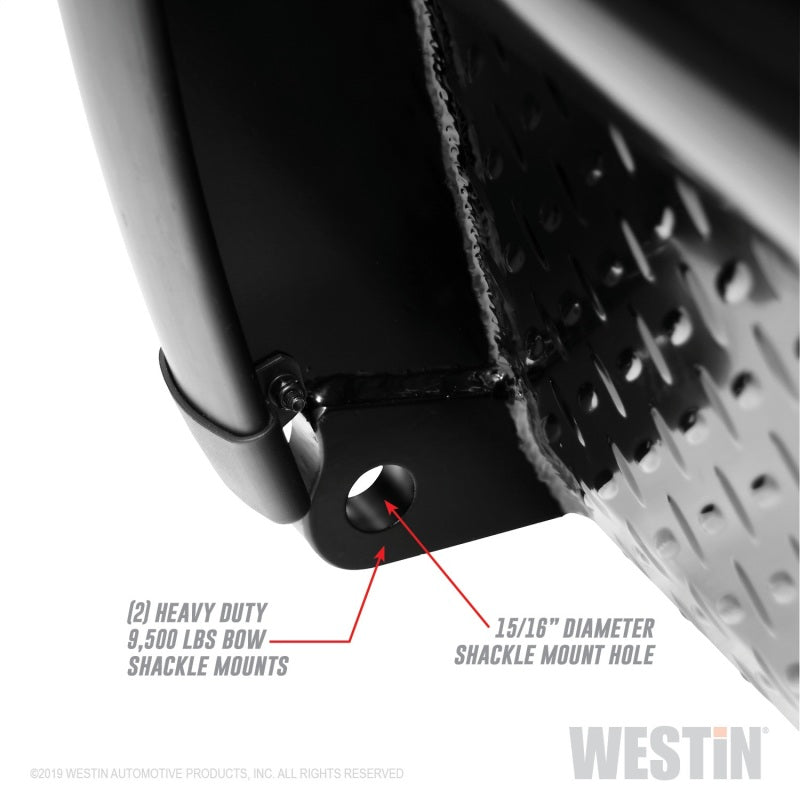 Westin 10+ RAM 2500/3500 HDX Bandit Front Bumper - Black