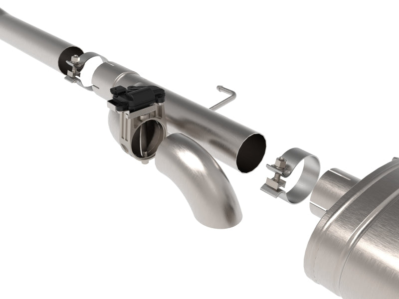 aFe Gemini XV 3in 304 SS Cat-Back Exhaust 15-20 Ford F-150 V6 2.7L/3.5 w/ Polished Tips