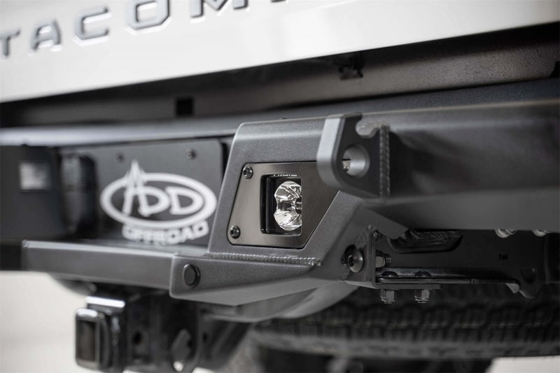 Addictive Desert Designs 16+ Toyota Tacoma Stealth Fighter Rear Bumper w/ Backup Sensor Cutouts