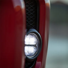 Load image into Gallery viewer, Close-up of the Rigid Industries 360-Series PRO SAE Fog Kit installed on a Toyota Tundra