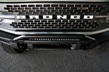 Load image into Gallery viewer, DV8 Offroad 2021-2022 Ford Bronco (Not For Factory Plastic Bumper) Factory Bumper Bull Bar - Black