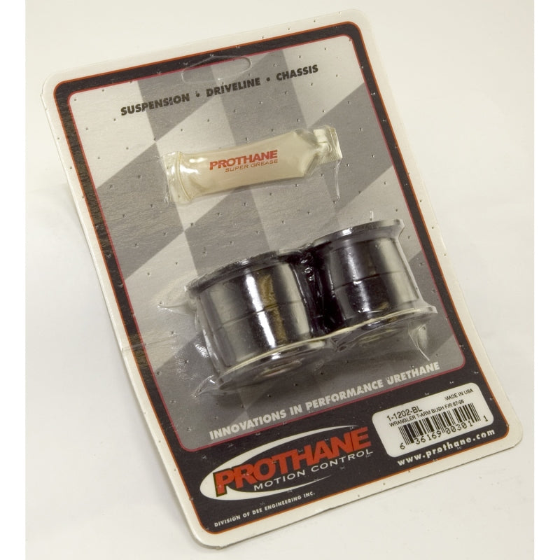 Rugged Ridge Track Bar Bushings Black Front/Rear Jeep Wrangler YJ