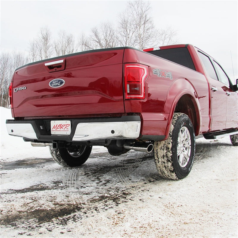 MBRP Ford F-150 2.7L / 3.5L EcoBoost 2.5in Cat Back Dual Side Split Alum Exhaust System