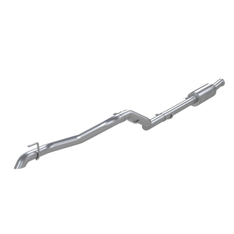 MBRP Jeep Gladiator 3.6L 2.5in Single Rear Exit Cat Back Exhaust - Aluminized (Off-Road)