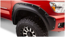 Load image into Gallery viewer, Bushwacker 12-15 Toyota Tacoma Fleetside Pocket Style Flares 4pc 60.3in Bed - Black