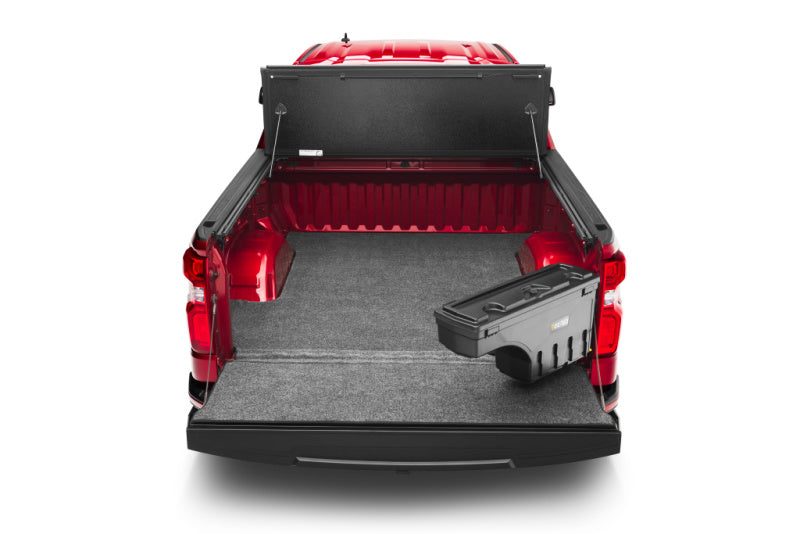UnderCover Nissan Frontier Ext/Crew All Beds Passenger Side Swing Case - Black Smooth