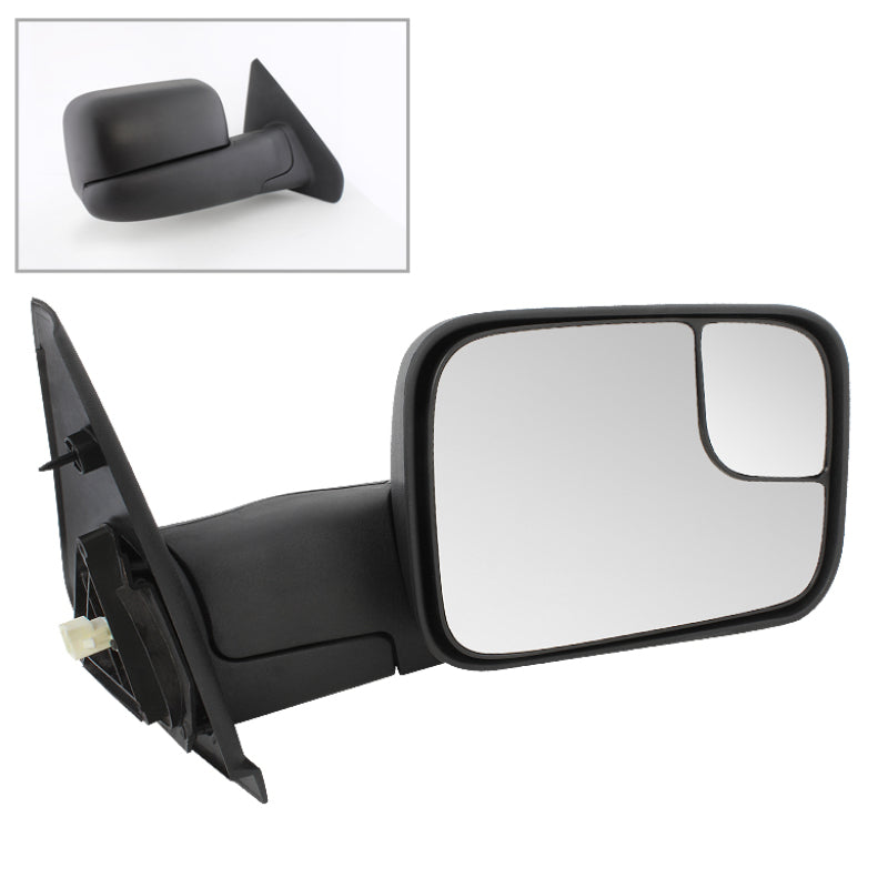 Xtune Dodge Ram 02-09 Manual Extendable Power Heated Adjust Mirror Right MIR-DRAM02-PW-R