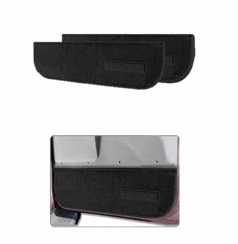 Lund 73-91 Chevy Blazer (2Dr 2WD/4WD R/V) Pro-Line Lower Door Panel Carpet - Charcoal (2 Pc.)