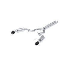 Load image into Gallery viewer, MBRP Ford Mustang GT S650, 5.0L 3inCat-Back Dual Split Rear with Carbon Fiber Tips (Street)