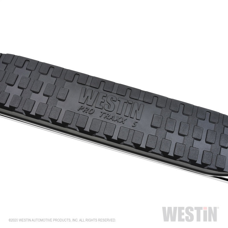 Westin Chevy Silverado 2500 Crew Cab (6.5ft Bed) PRO TRAXX Nerf Step Bars - Stainless Steel