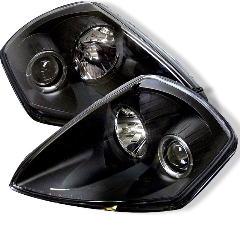 Spyder Mitsubishi Eclipse 00-05 Projector Headlights LED Halo Black High H1 Low H1 PRO-YD-ME00-HL-BK