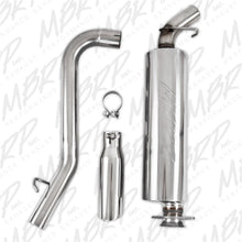 Load image into Gallery viewer, MBRP Jeep Wrangler (JK) Inline-4 2.5L Inline-6 4.0L Cat Back Single Side
