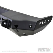 Load image into Gallery viewer, Westin 18+ Jeep Wrangler JL WJ2 Rear Bumper w/  Sensors (Excl. Wrangler JK) - Textured Black