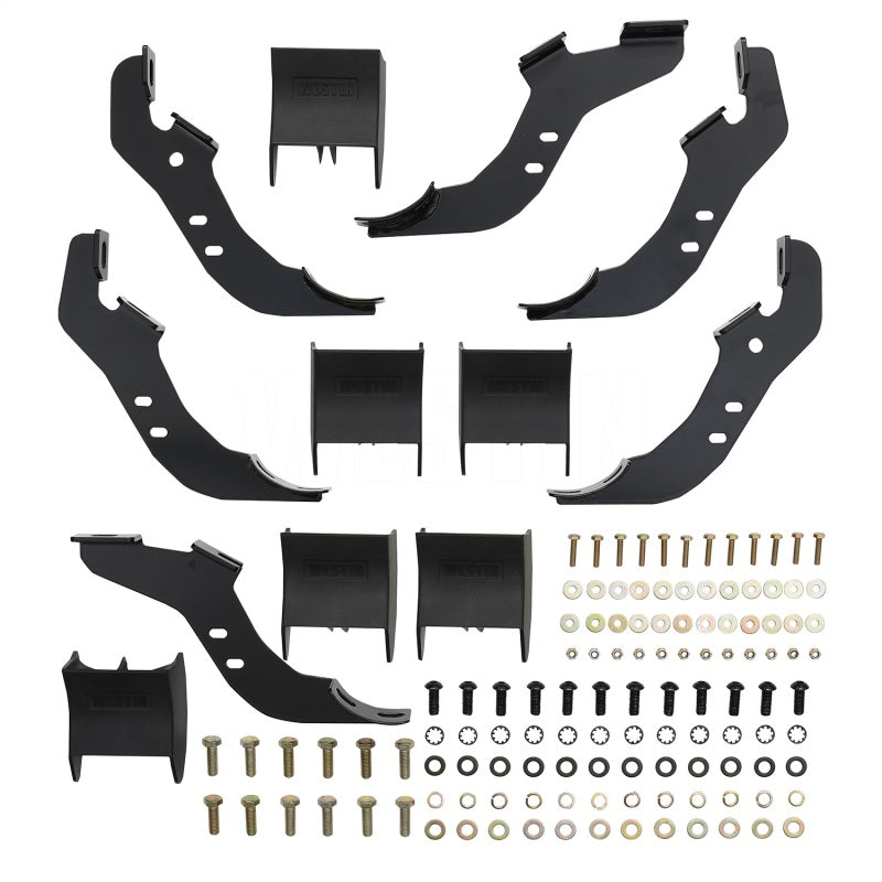 Westin Ford Bronco (4-Door) PRO TRAXX 4 Oval Nerf Step Bars - Polished