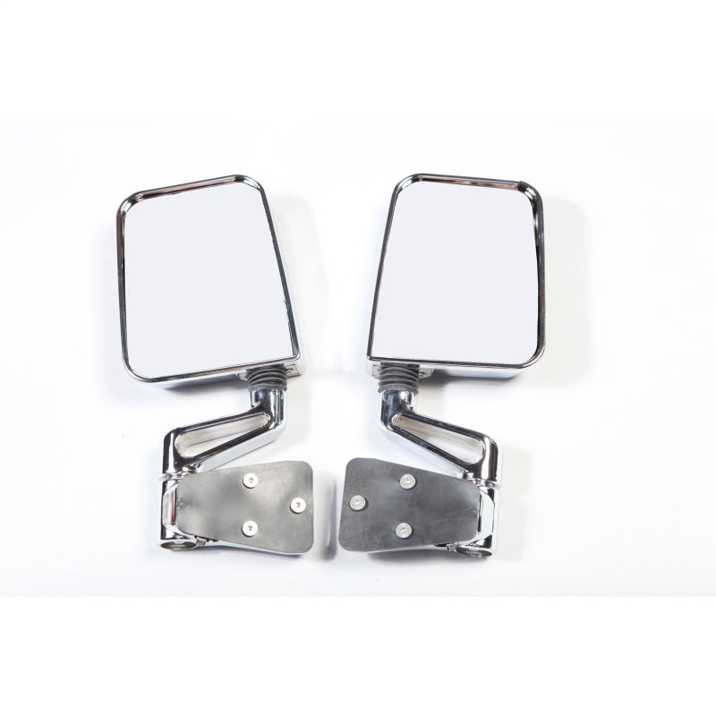 Rugged Ridge Jeep Wrangler YJ/TJ Chrome Dual Focus Door Mirror Kit