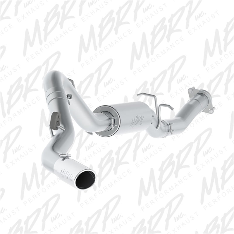 MBRP Chevy/GMC 2500HD PU 6.0L V8 3.5in Single Side Exit Alum Cat Back Perf Exhaust