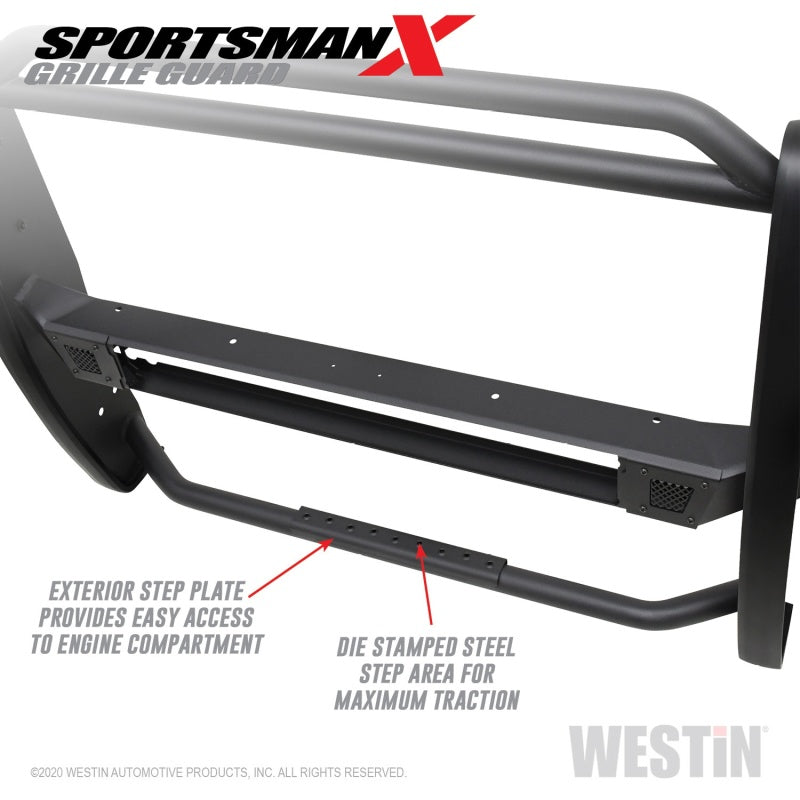 Westin 19+ Ram 2500/3500 Sportsman X Grille Guard - Textured Black