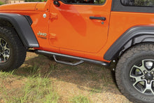 Load image into Gallery viewer, Rugged Ridge Spartan Nerf Bar Textured Black Jeep Wrangler JL 2 Door