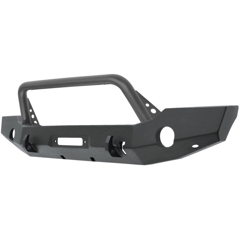 Westin 18+ Jeep Wrangler JL WJ2 Full Width Front Bumper w/Bull Bar Textured Black