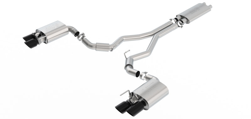 Borla 18-20 Ford Mustang GT 5.0L AT/MT ECE Approved Cat-Back Exhaust w/ Active Valve