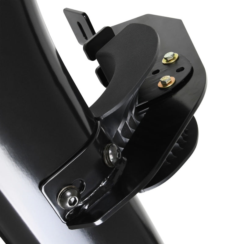 Westin Chevy Silverado 2500/3500 Crew Cab (8ft Bed) PRO TRAXX 5 Oval W2W Nerf Step Bars - Black
