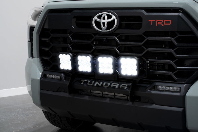 Diode Dynamics 2022 Toyota Tundra SS5 Grille CrossLink Lightbar Kit - Sport Yellow Combo