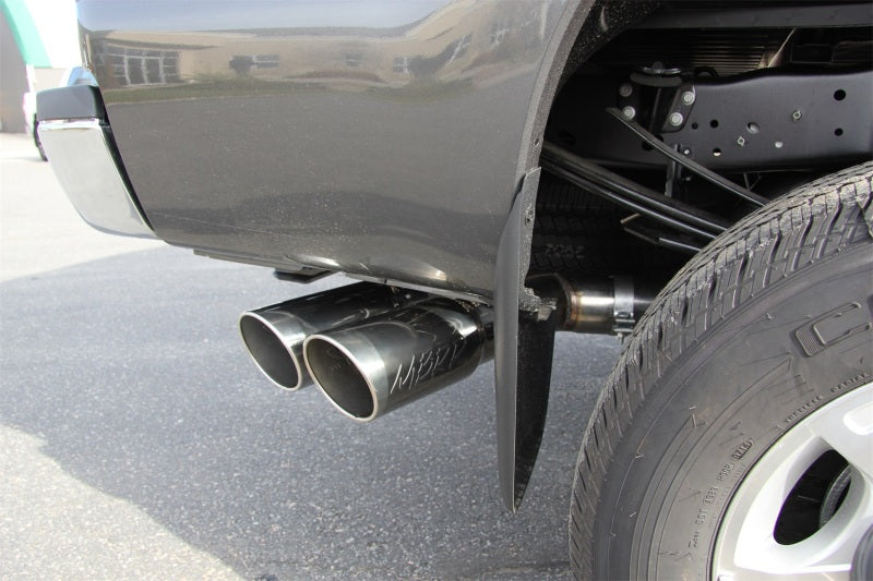 MBRP Ford F250/350/450 6.7L 4in Filter Back Dual Single Side Exit 5in Tips T409 Exhaust