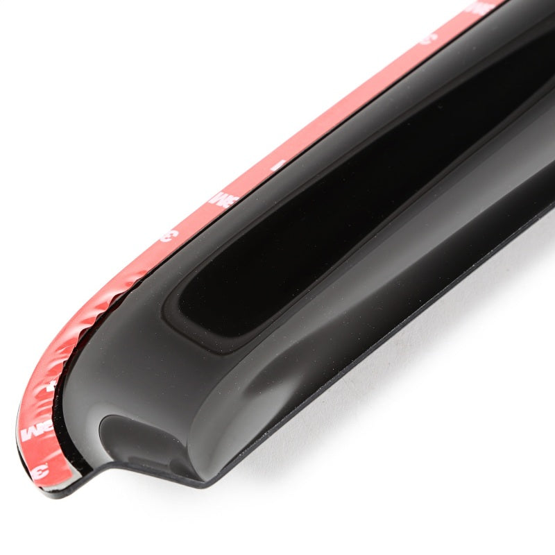 Rugged Ridge Rear Window Visors Black Tahoe & Yukon