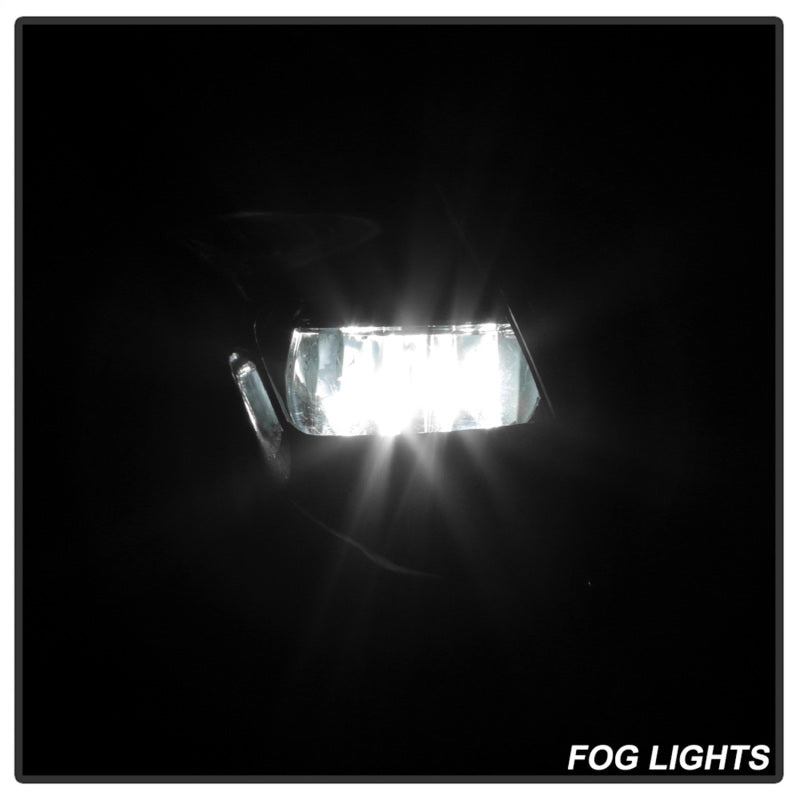 Spyder 16-18 Lexus GS (w/F-Sport Pkg) OEM LED Fog Lights w/OEM switch - Clear (FL-LGS16FS-LED-C)