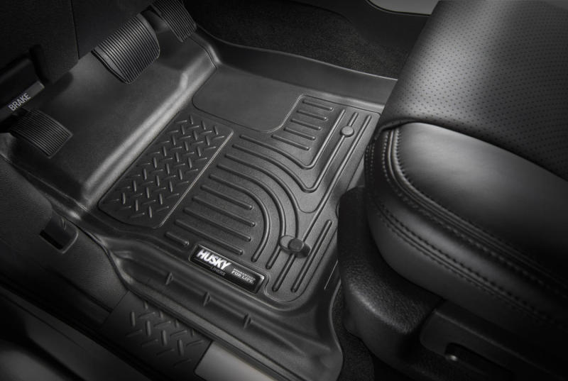 Husky Liners 2012 Ford Focus (4DR/5DR) WeatherBeater Combo Black Floor Liners