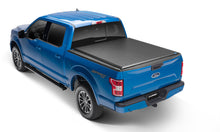Load image into Gallery viewer, Lund Ford F250/F350/F450 Super Duty (8ft bed) Genesis Roll Up Tonneau Cover - Black