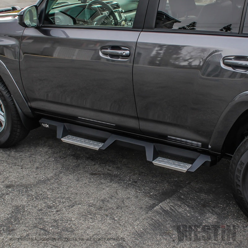 Westin 10+ Toyota 4Runner Trail Edition (Excl. Ltd) HDX Stainless Drop Nerf Step Bars - Tex. Blk