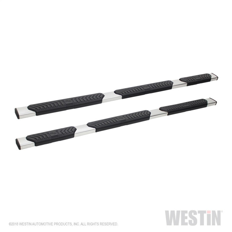 Westin Chevrolet Silverado/Sierra 1500 Crew Cab (5.5ft) R5 Modular Nerf Step Bars - SS