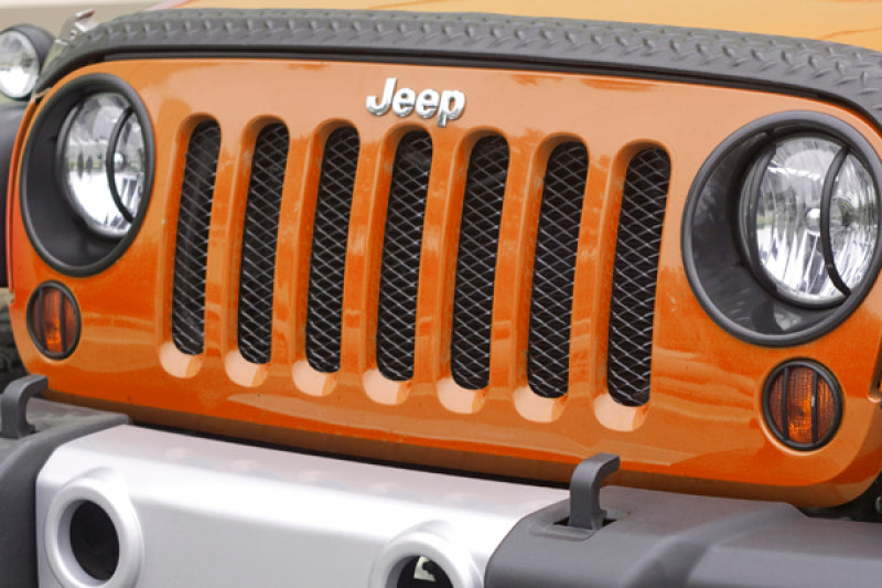 Rugged Ridge Mesh Grille Insert Black Jeep Wrangler