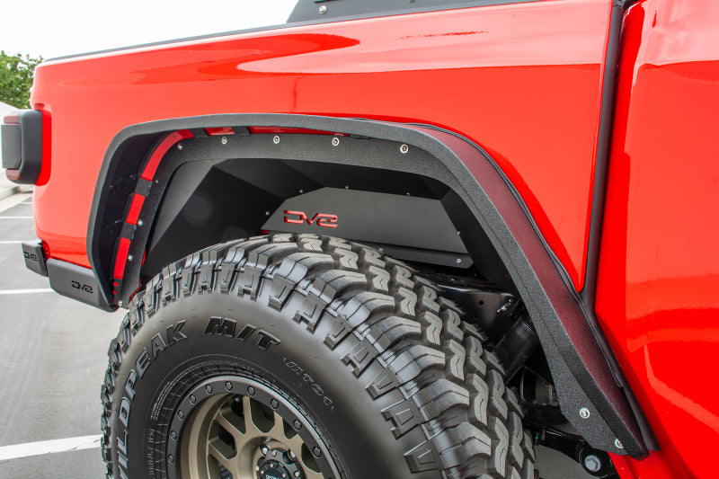 DV8 Offroad 201+ Jeep Gladiator Rear Inner Fenders - Black
