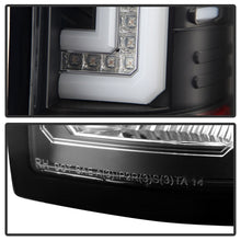 Load image into Gallery viewer, Spyder GMC Sierra 14-16 LED Tail Lights Black ALT-YD-GS14-LBLED-BK